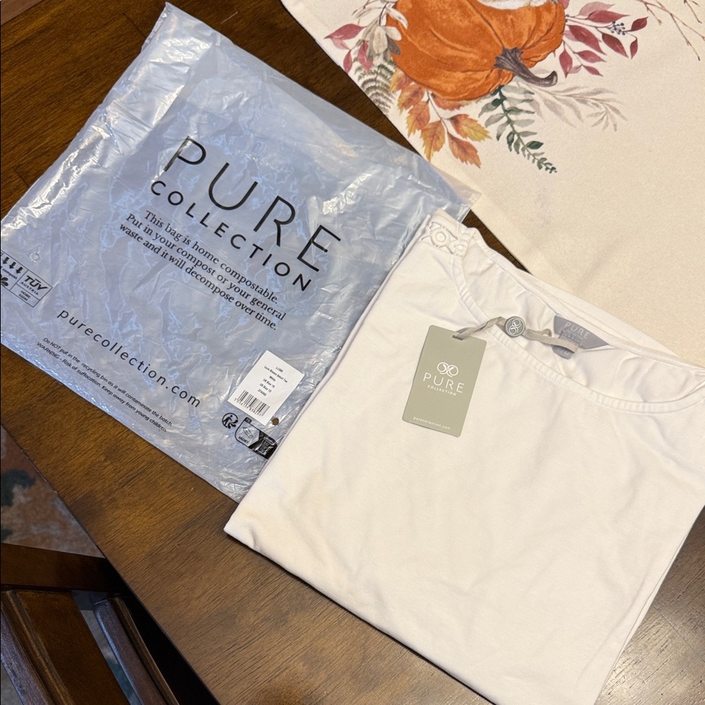 Pure Collection Soft White Top